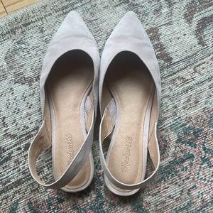 Madewell the Ava Slingback Mule Sz 10 Rose color